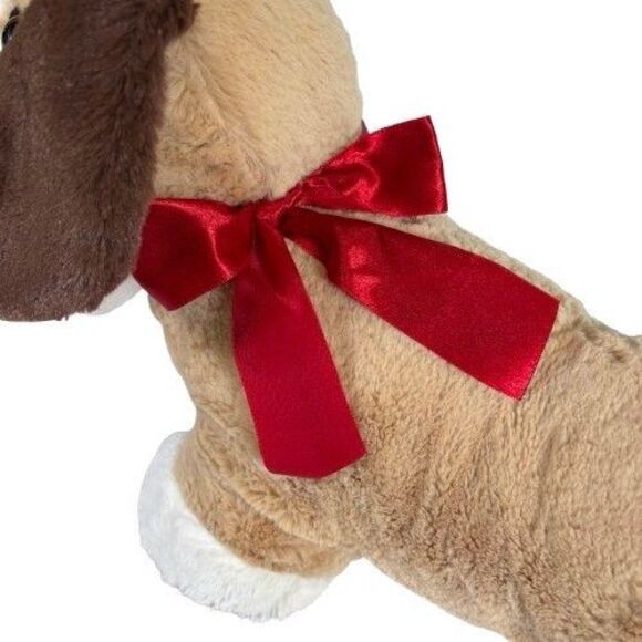 Vintage Dan Dee Dachshund Plush Stuffed Animal 24” Long Wiener Puppy Dog Toy - Picture 3 of 16